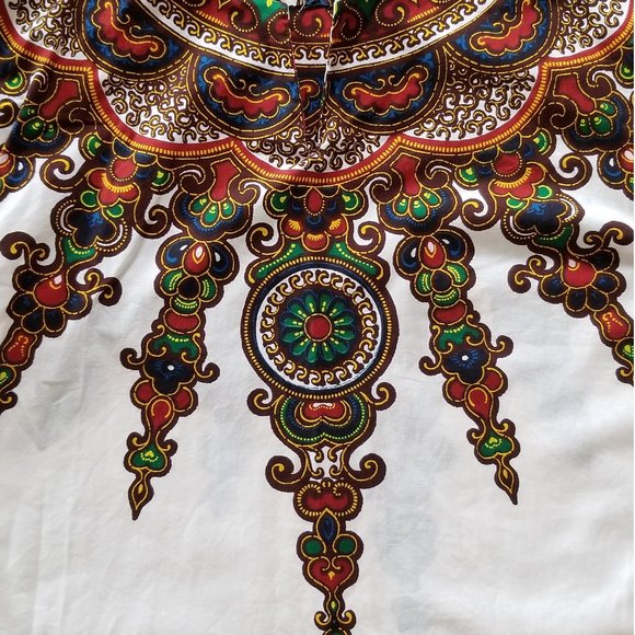 Refashioned Vintage Dashiki Top (M/L) - Picture 6 of 8